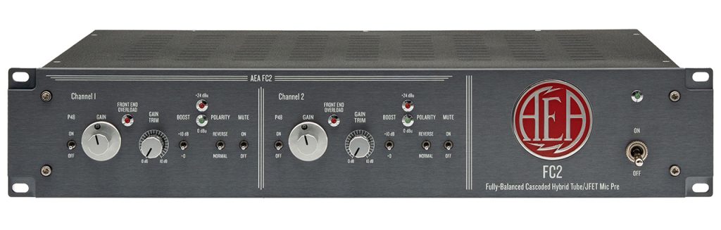 AEA Ribbon Mics FC2 Tube Preamplifier