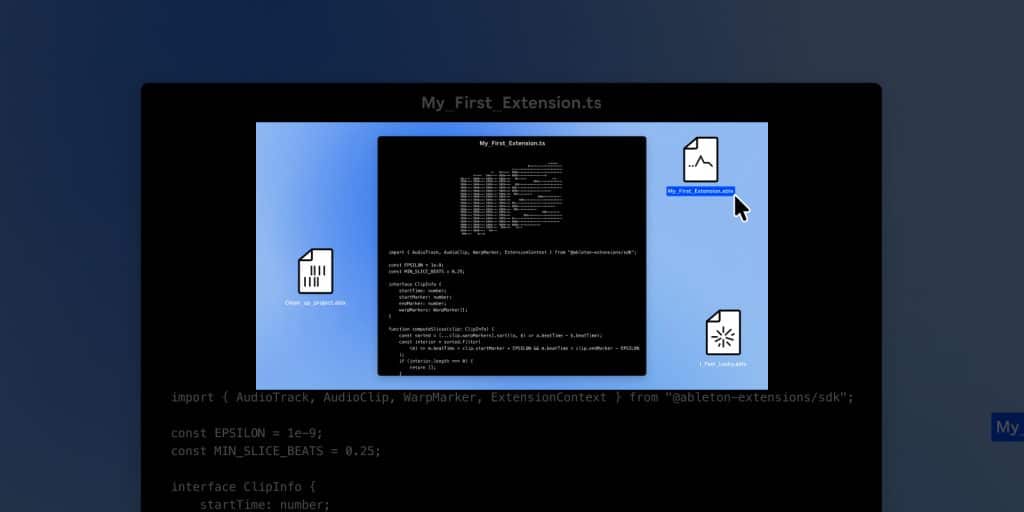Ableton-SDK-1600px Ableton Extensions SDK: An experimental playground inside Live Suite