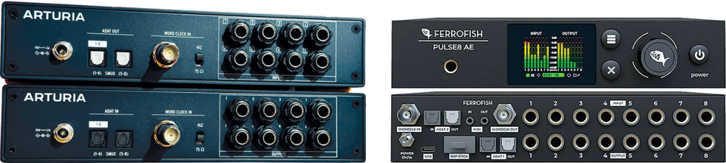 Arturia AudioFuse X8 and Ferro Fish Pulse8 AE