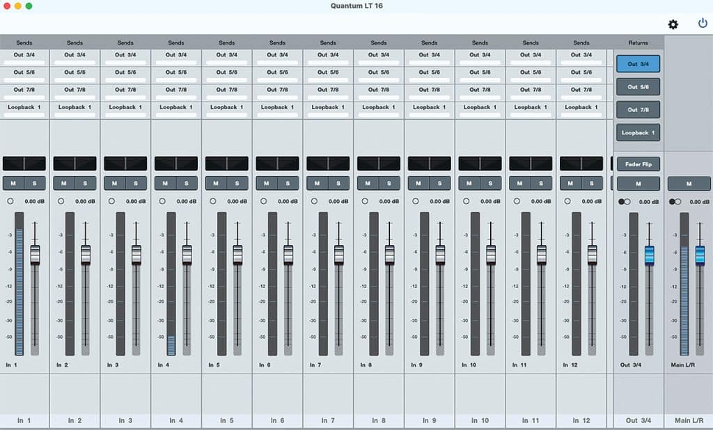 Fender Quantum LT 16 - Universal Control for LT 16