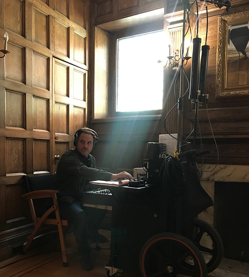 The sound engineer from the show STAT