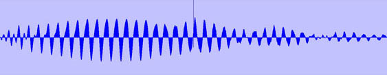 Jitter problems (esp. “clicks” which can also occur on buffer underun) are sometimes easily visible in a tracks waveform.