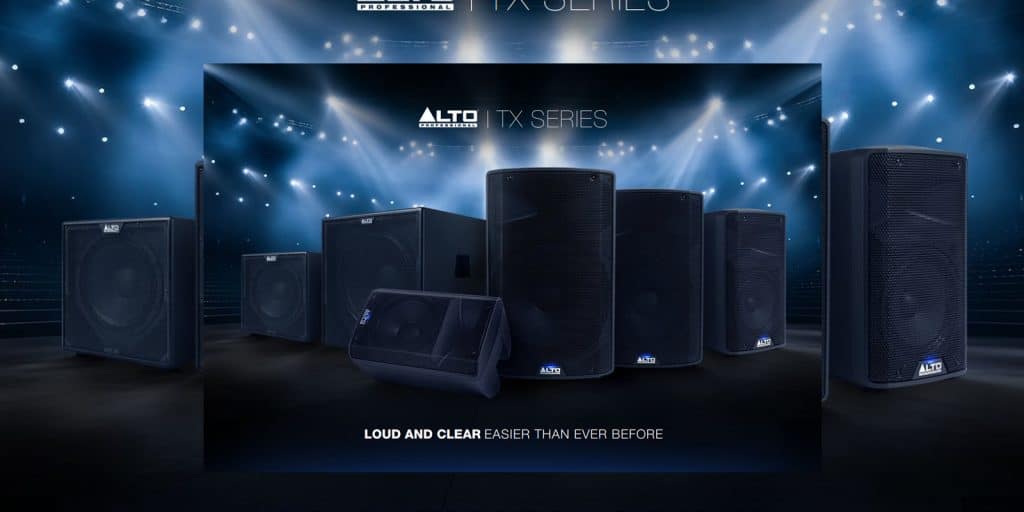 Alto Professional Unveils TX4 Series: The Versatile Audio Solution