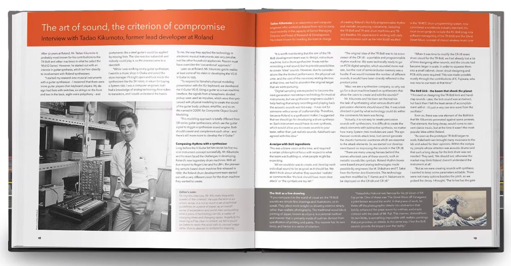 Bjooks - inside spread for Roland book