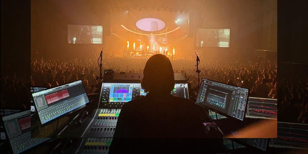 CRAS Students Experience Live Sound Mix During Teddy Swims Concert Alongside FOH Engineer