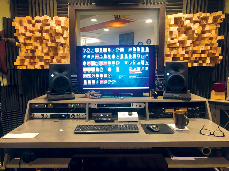 Chad Fay Robinson's audio workstation