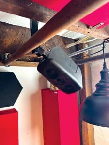 Ceiling Mount by Pipe