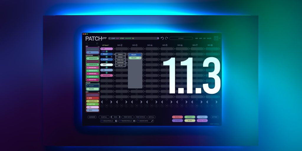 Flock Audio Announces PATCH APP DX 1.1.3