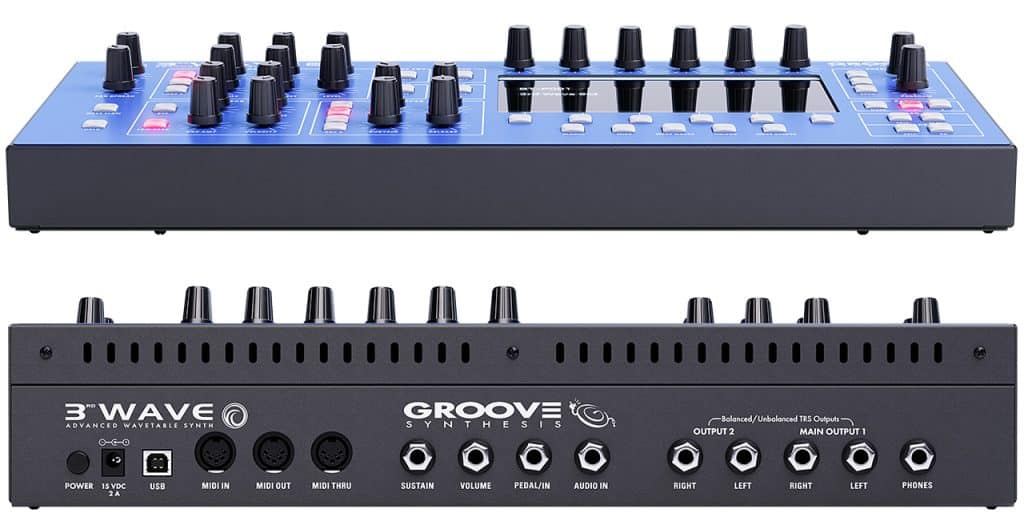 Groove Synthesis Announces the 3rd Wave 8M 8-Voice Desktop Synthesizer