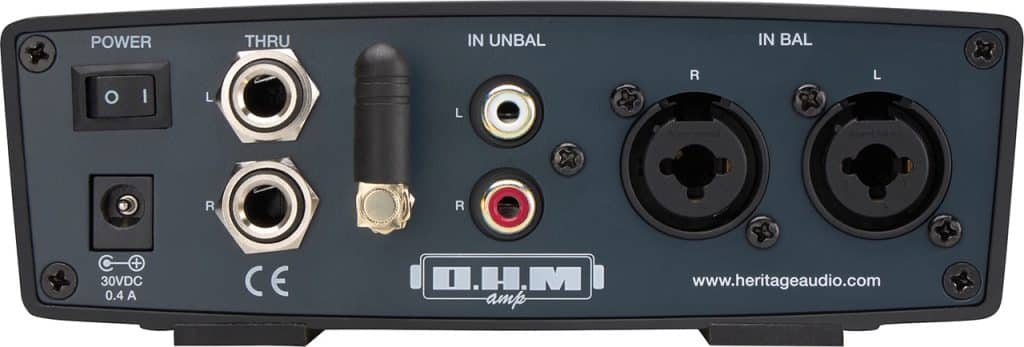 Heritage Audio O.H.M Amp - Back