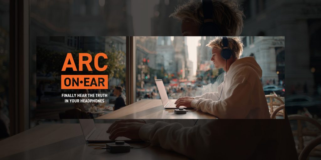 IK Multimedia Releases ARC ON·EAR Hardware Headphone Correction/Virtual Monitoring System