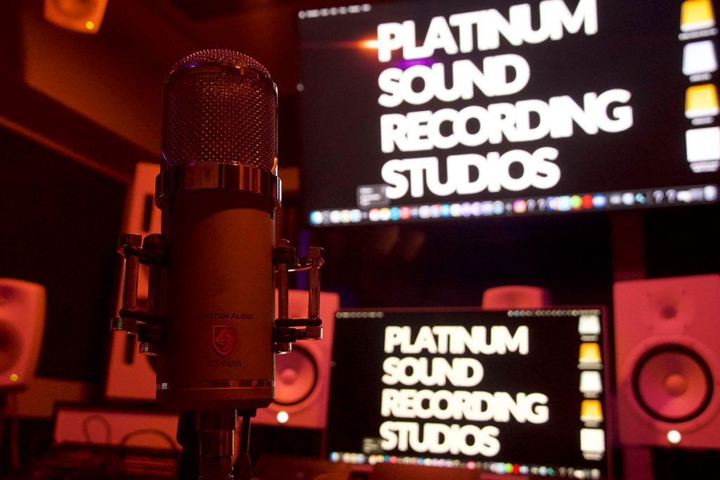 Lauten Audio Eden in Platinum Sound Recording Studios