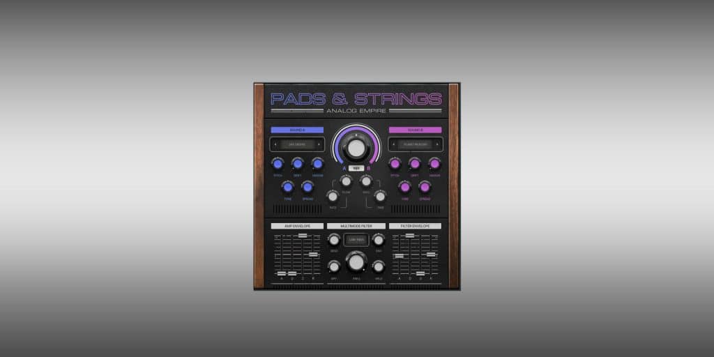 MeldaProduction makes musical move into classic analogue synthesizer sounds with Analog Empire: Pads & Strings available as MSoundFactory add-on