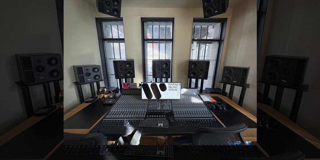 The Music Station: Warner Music Spain’s New Production Facility Installs Solid State Logic ORIGIN Mixing Console and U Series Controllers Across Production Rooms