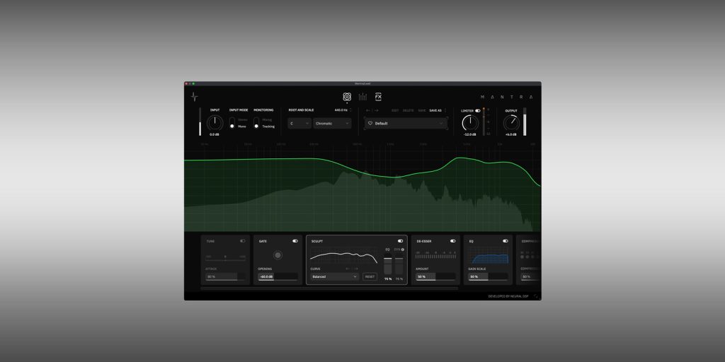 Neural DSP Enters the Vocal Production Market with Mantra: A Complete Vocal Studio in One Plugin