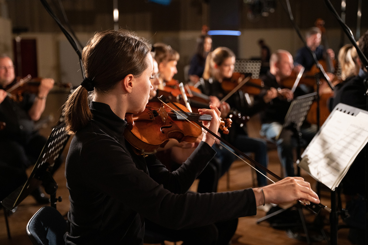 Photo of an orchestra