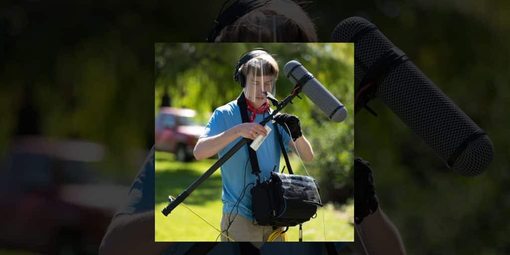 Peter Prestrud with Sound Devices 888