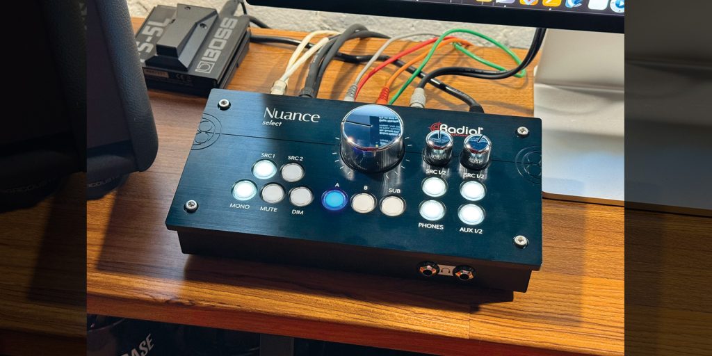 Radial Engineering Nuance Select Studio Monitor Controller