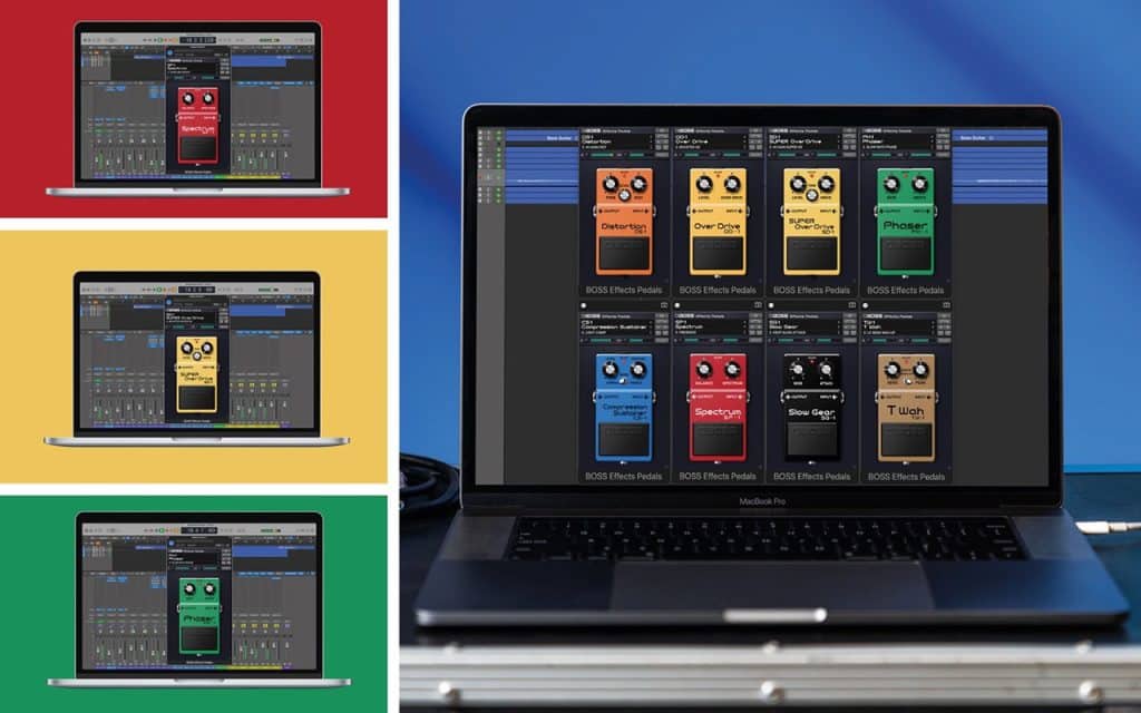 BOSS Compact Pedals in a Software Effect