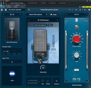 Slate Digital ML-1A - Virtual Mic System GUI 1