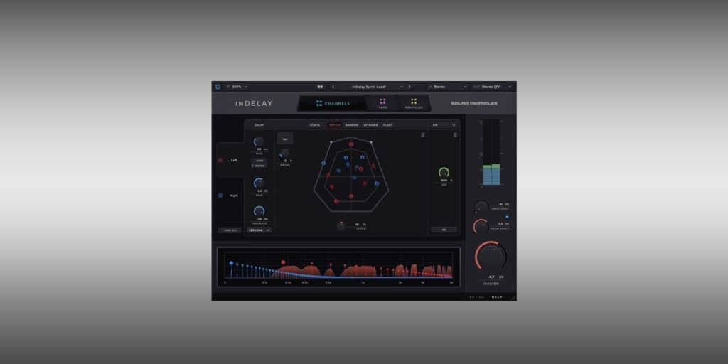 Sound Particles releases inDelay 1.5