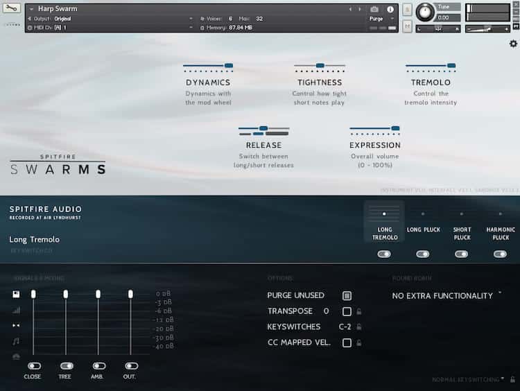 Spitfire Swarms - GUI