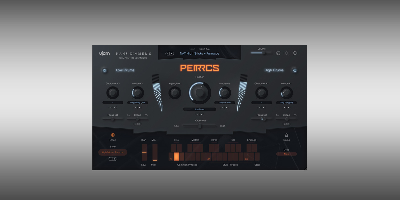 UJAM Launches PERRCS: Cinematic Percussion from Hans Zimmer’s Orchestral Library