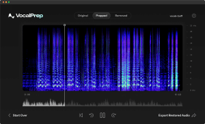 Vocal Prep GUI - Prepped Audio