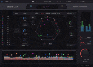 Sound Particles inDelay 1.5 - Taps Tab