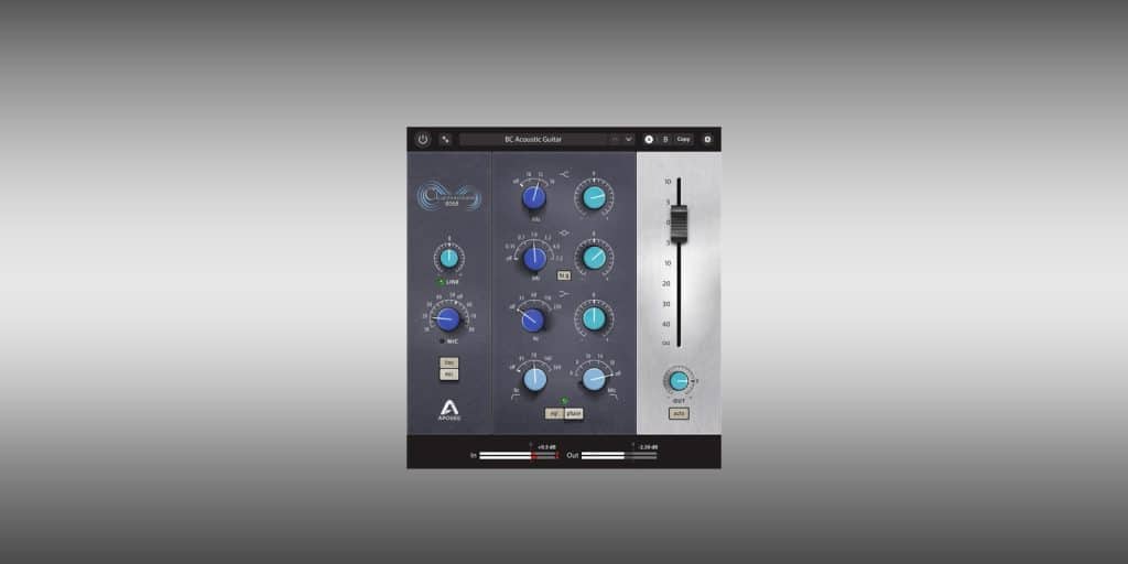 Apogee Electronics Clearmountain’s 8068 Plugin